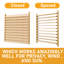 Louvers Hardware Set For Blinds And Shutters, Complete Kit For  Only 11 Boards, Stainless Steel E-Coated Black