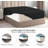 Extra Deep Pocket Fitted Sheet Only, Cooling & Breathable Bed Sheet, Soft, Fits 18–24 Inch Mattress-103254481-103254494