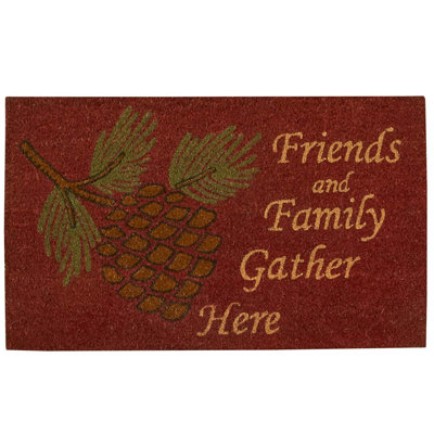  Pinecone Doormat