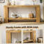 Console 63 "avec tablette de rangement Boho