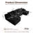 Boneless 134'' Cloud Modular U-shaped Sectional Sofa With Double Chaise, Upholstered Couch For Living Room Or Bedroom-2010197266