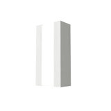 2 - Light LED Flush Mounted Sconce