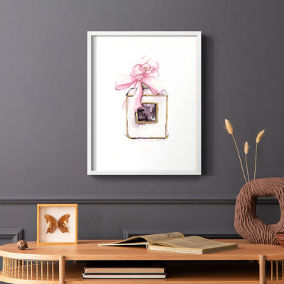 Eau de Toilette, reproduction encadrée - bois massif