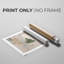 Sand Pond Fall II - Impression sur toile seulement - NON-CADRE-117742140