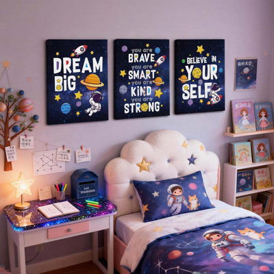 3 Piece Wrapped Canvas Print