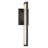 Aelin, Outdoor, 18", Matte Black, Clear Crystal-1933386335