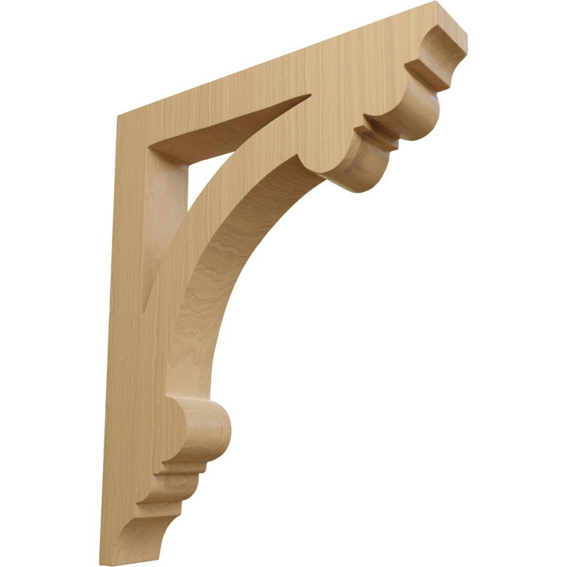 Corbeau Ellis Wood, Cerise, H 10,5 po x l 1,5 po x P 8,5 po