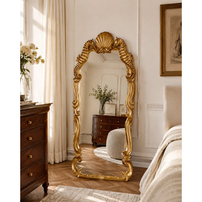 Arch Solid Wood Mirror