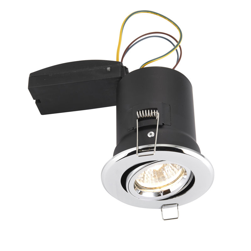 Curtsinger 10cm Recessed Lighting Kit, Polished Chrome