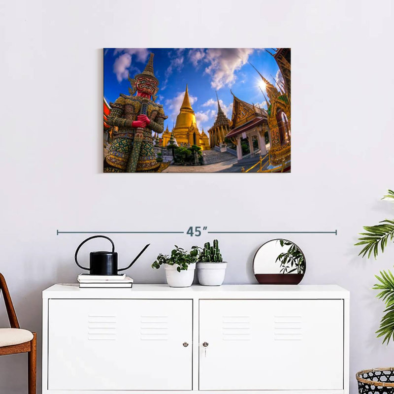 Adella Wat Phra Kaew Complex, 20" H x 30" W