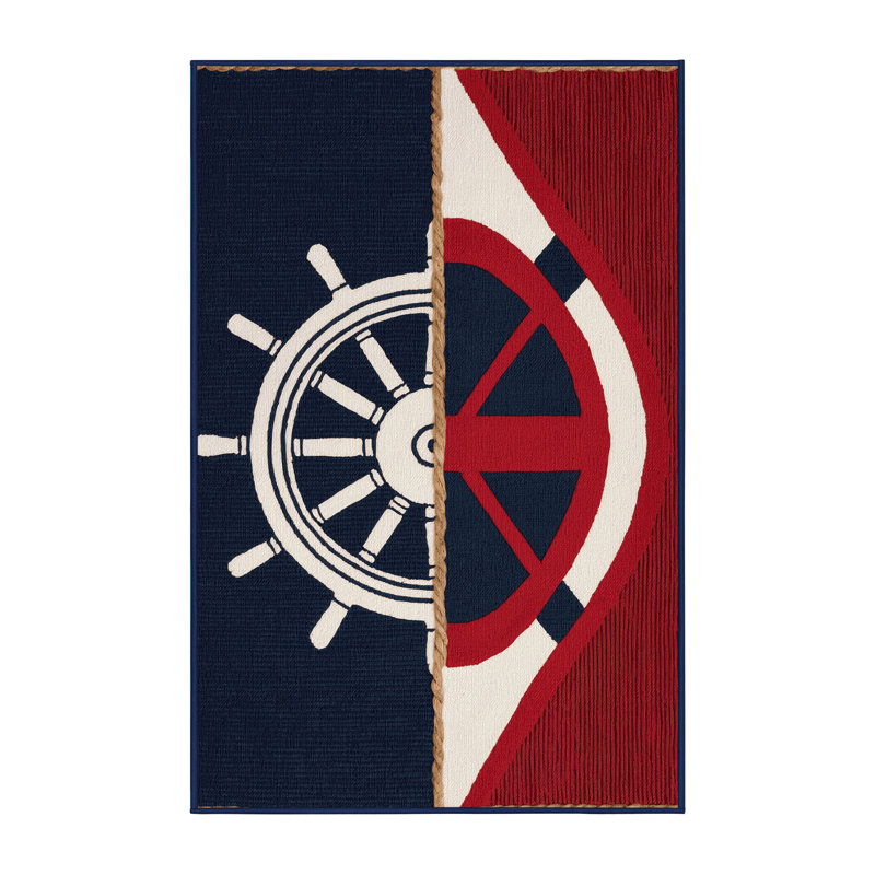  Tapis bord de mer lavable et tribord, Rectangle de 5 pi x 8 pi