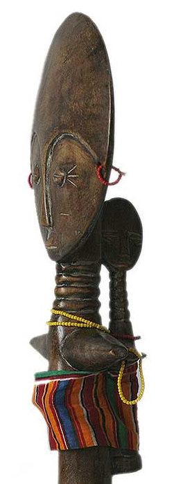 Sculpture en bois Forsett Fertility Doll