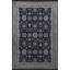 Tapis décoratif noir et gris à motifs traditionnels-181502443