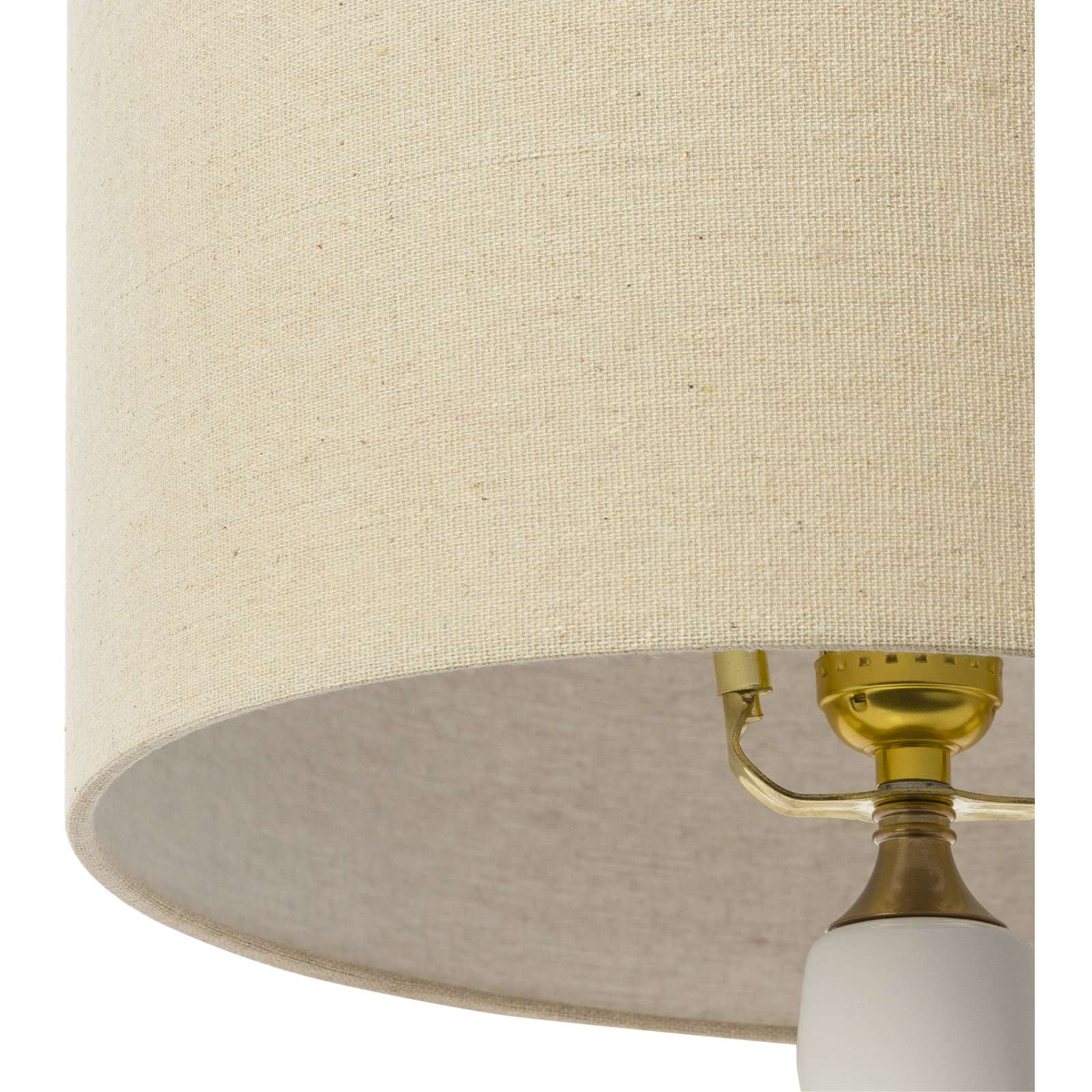 Medano Ceramic Table Lamp, White