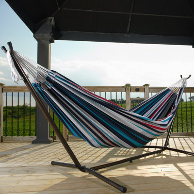 Emmaline Double Hammock with Stand