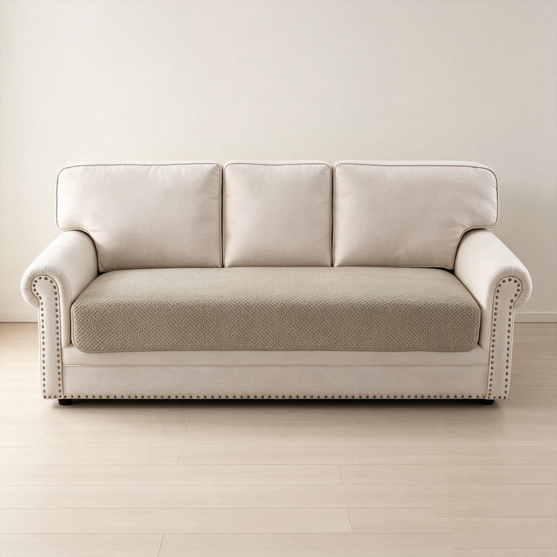 Slipcover, Tan, 180 cm H x 90 cm W