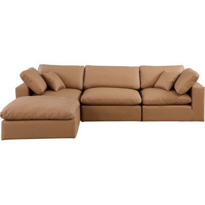 Issai Upholstered L-Shaped Sectional Reversible