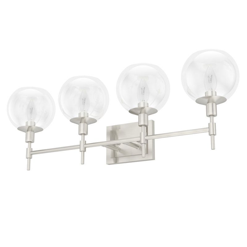 Xidane 4 - Light Dimmable Vanity Light, Sliver