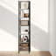 168cm H x 30cm W Metal Standard Bookcase-1242322229