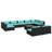 10 Piece Lounge Sofa Seating Group-1023833150-1023833149