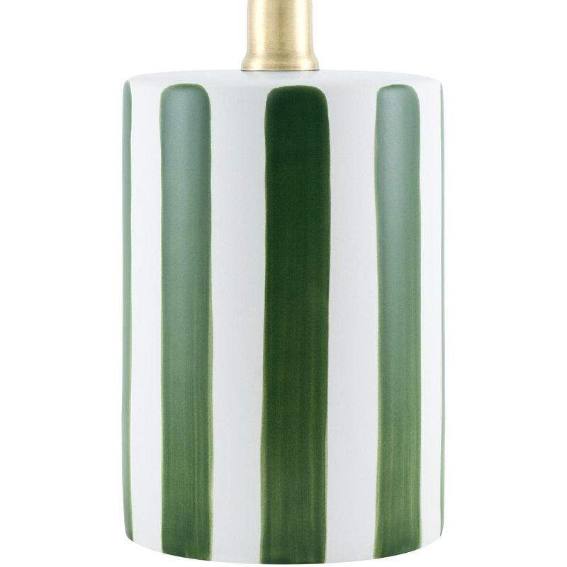 Lampe de table Heurich, Vert/blanc