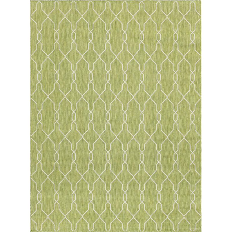 Vidette Geometric Indoor / Outdoor Rug, Rectangle 8' x 11'4"