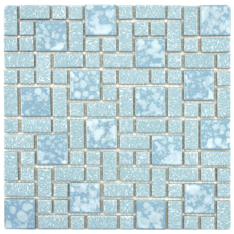 University Random Sized Porcelain Mosaic Tile