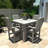 Arbnora 4-Person 42" Square, Counter-Height Outdoor Dining Set-88112190-18864219