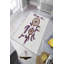 Tapis d'entrée élégant, impression numérique 3D, 3,9 x 4,9 pi | 100% polyester, antibactérien, envers en PVC antidérapant, hauteur des poils: 0,04 po, lavable à la machine, parfait pour le décor du salon et du vestibule-1980353087