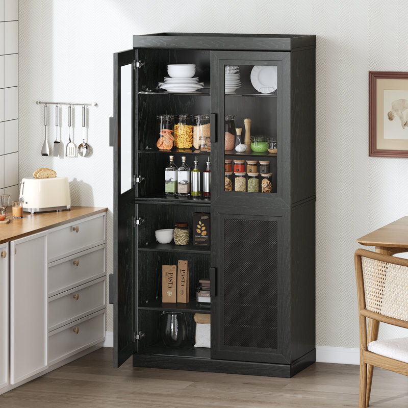 Buffet de cuisine avec tablettes réglables