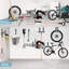 Ensemble de 6 crochets de garage robustes pour support mural