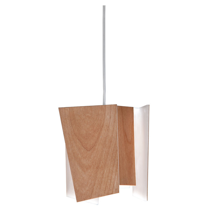 Levis 1 - Light LED Pendant, Beech Wood Veneer, 2700K (Dry)