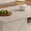 Creamy wind style wood simple coffee table