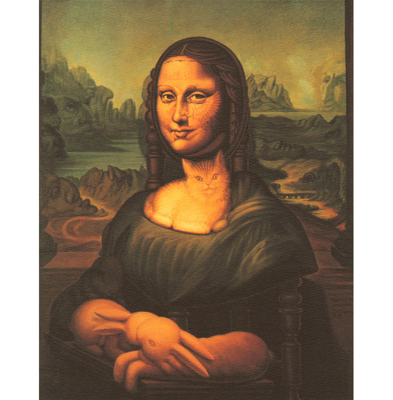 Chaise Mona Lisa, H 24 po x l 19 po