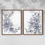 Periwinkle Patch III - reproduction encadrée de qualité supérieure - prête à être accrochée - aucun clou requis - aucun clou requis-108031569-108031573