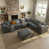 Gray Chenille