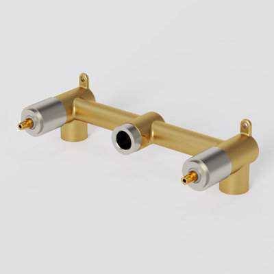Wall-Mounted High-Flow Tub Filler Set