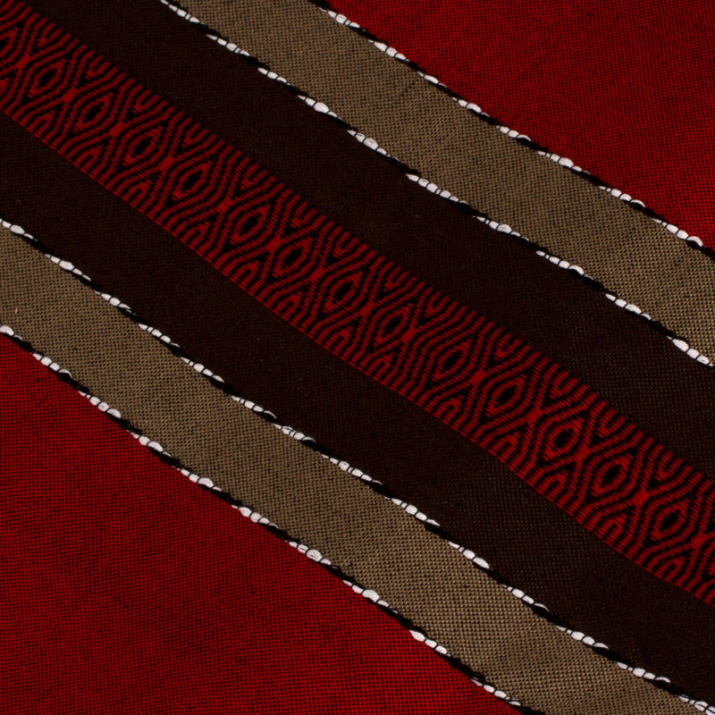 Geometric 100% Cotton Table Runner