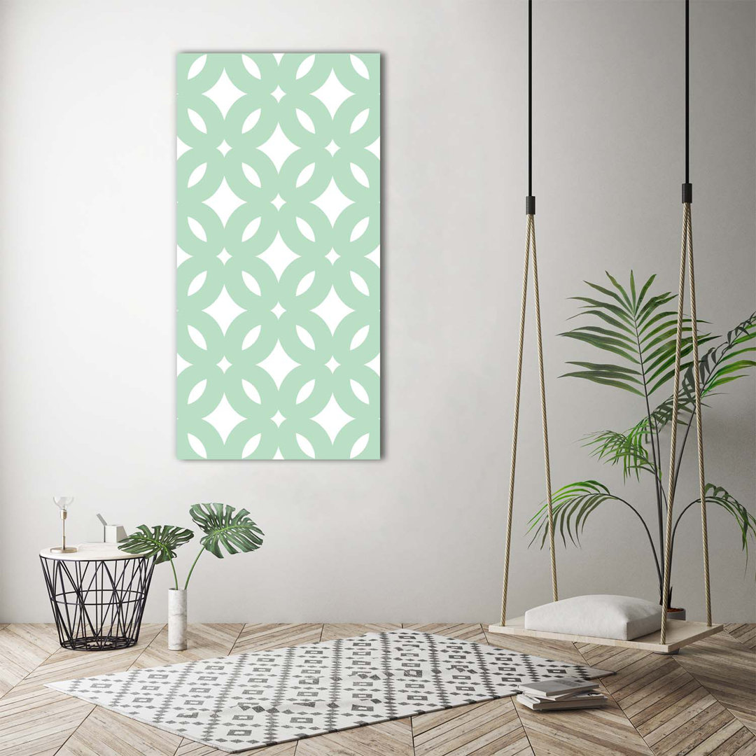 Geometric Background - Wrapped Canvas Print
