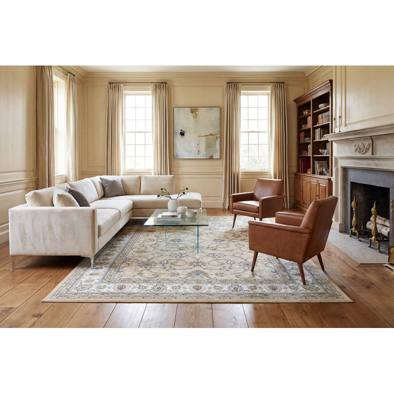 Attell Oriental Indoor Rug, Rectangle 3'11" x 5'7"