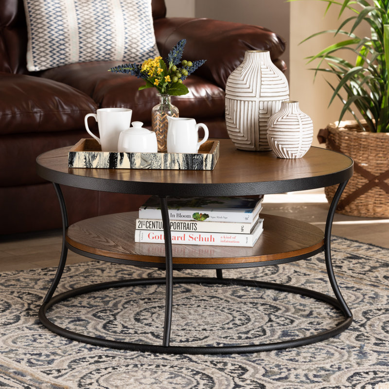 Frame Coffee Table with Storage