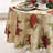 Holbrooke Floral 70" Round Christmas Tablecloth