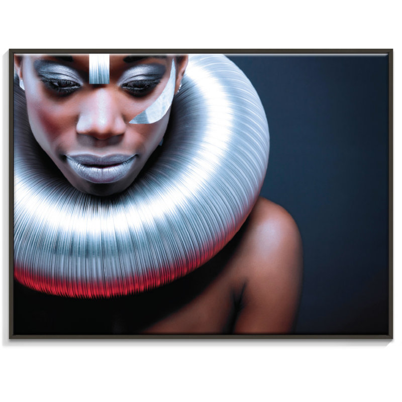 Print on Canvas, Black, 76cm H x 102cm W