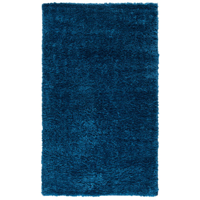 Tapis bleu marine