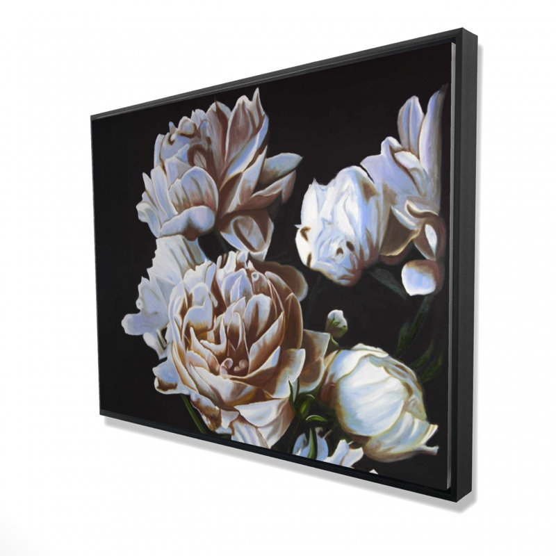 Peonies Print On Canvas