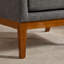 Fauteuil d'appoint à dossier haut