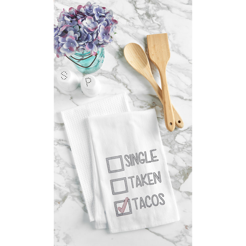 Torchon de cuisine en coton Tacos