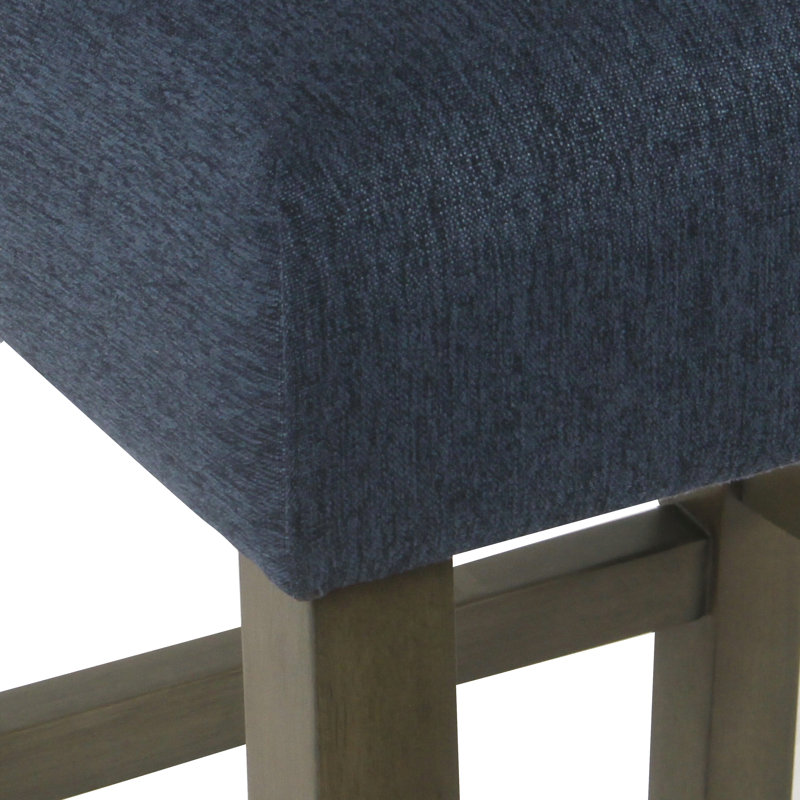 Tabouret de comptoir 24,5 po Rugeley, Bleu