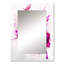 Viva Magenta Secret Wispers III - miroir décoratif à encre liquide, grand miroir mural rose, impression d'art en métal-1927282120