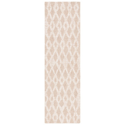 Abstract Hand Tufted Wool, Cotton Geometric Rug